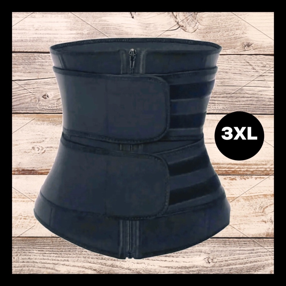 COPY - 3XL DOUBLE WAIST TRAINER CORSET BELT